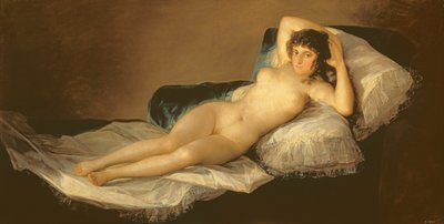 La Maja desnuda da Francisco de Goya